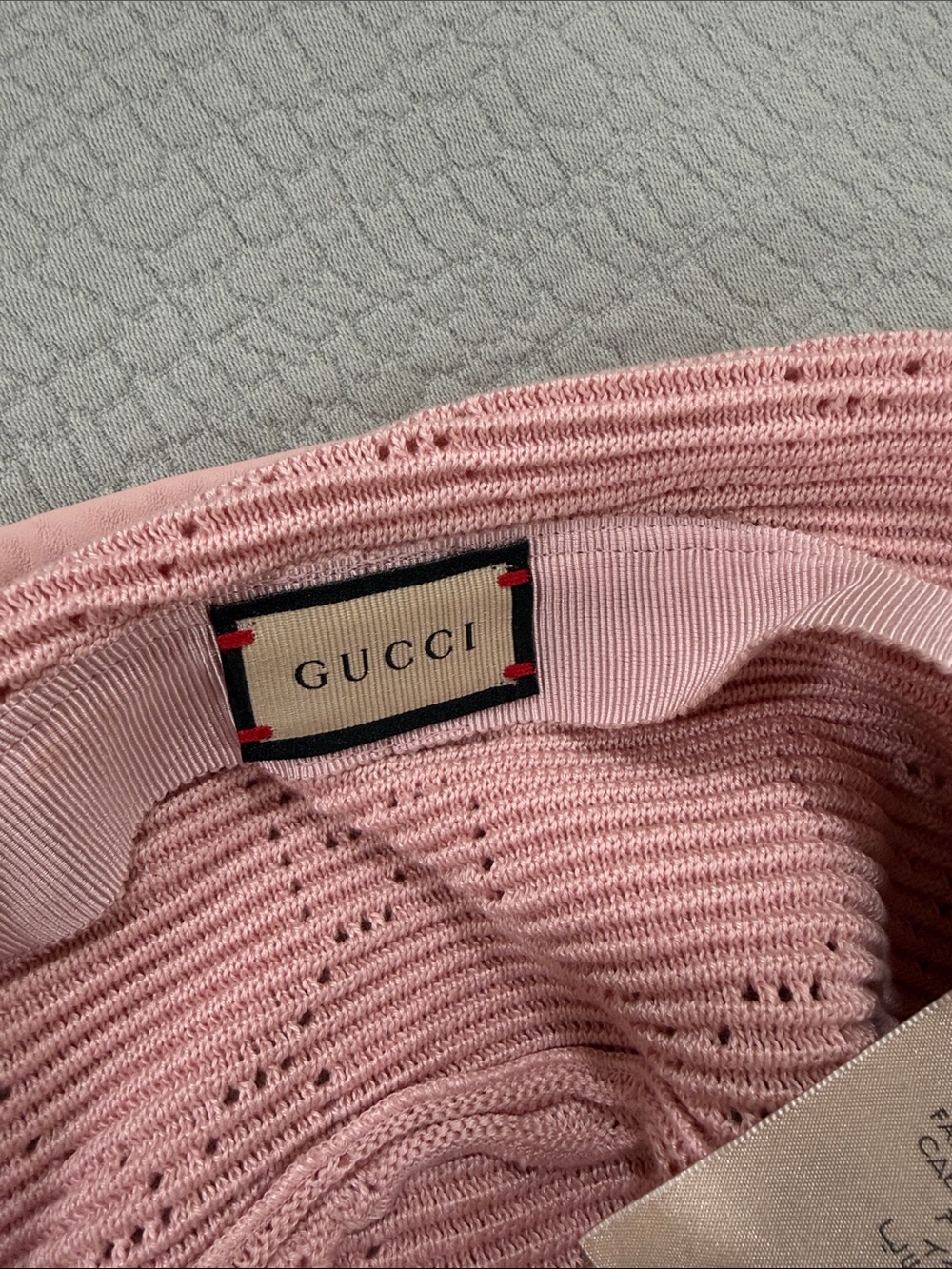 Gucci Malibu Crochet Bucket Hat - Picture 8 of 10